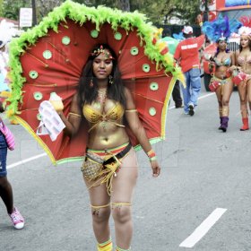 Winston Sill / Freelance Photographer
 Bacchanal Jamaica Carnival Road Parade, held on Sunday April 15, 2012.