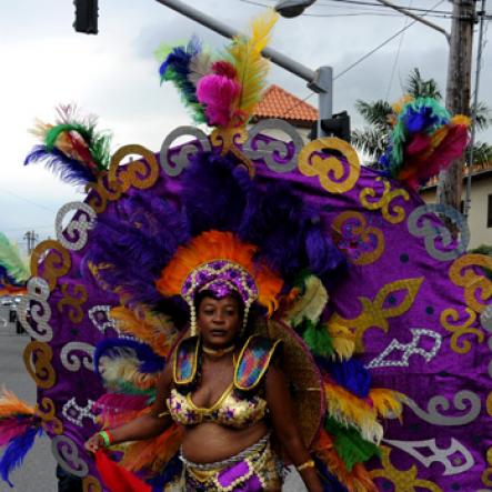 Winston Sill / Freelance Photographer
 Bacchanal Jamaica Carnival Road Parade, held on Sunday April 15, 2012.