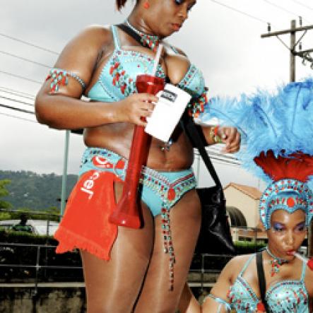 Winston Sill / Freelance Photographer
 Bacchanal Jamaica Carnival Road Parade, held on Sunday April 15, 2012.