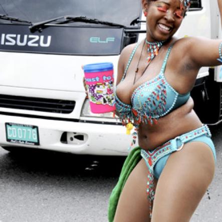 Winston Sill / Freelance Photographer
 Bacchanal Jamaica Carnival Road Parade, held on Sunday April 15, 2012.