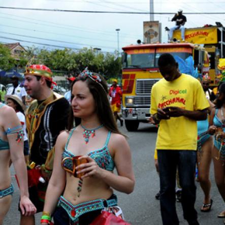 Winston Sill / Freelance Photographer
 Bacchanal Jamaica Carnival Road Parade, held on Sunday April 15, 2012.