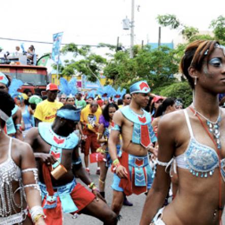 Winston Sill / Freelance Photographer
 Bacchanal Jamaica Carnival Road Parade, held on Sunday April 15, 2012.