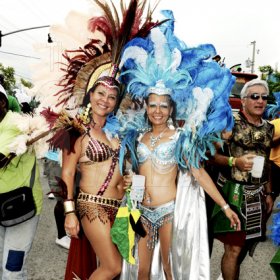 Winston Sill / Freelance Photographer
 Bacchanal Jamaica Carnival Road Parade, held on Sunday April 15, 2012.