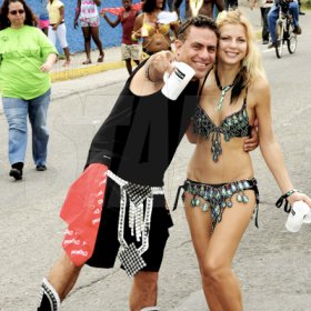 Winston Sill / Freelance Photographer
 Bacchanal Jamaica Carnival Road Parade, held on Sunday April 15, 2012.