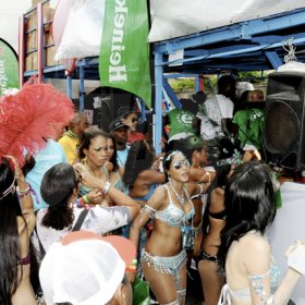 Winston Sill / Freelance Photographer
 Bacchanal Jamaica Carnival Road Parade, held on Sunday April 15, 2012.