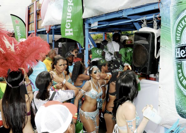 Winston Sill / Freelance Photographer
 Bacchanal Jamaica Carnival Road Parade, held on Sunday April 15, 2012.