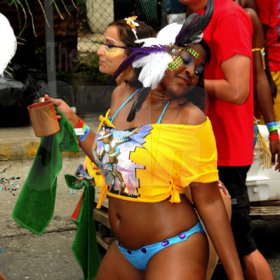 Winston Sill / Freelance Photographer
 Bacchanal Jamaica Carnival Road Parade, held on Sunday April 15, 2012.