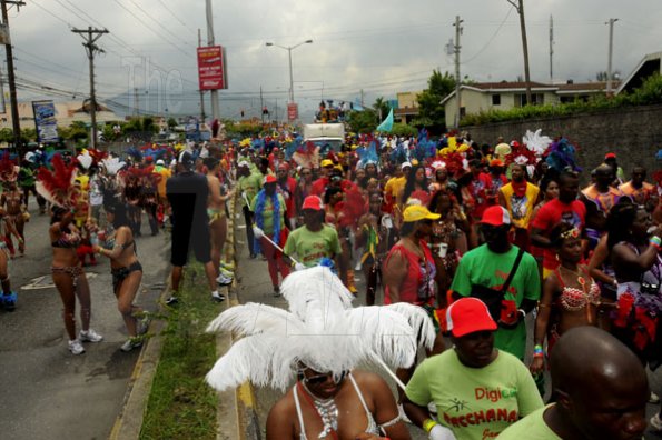 Winston Sill / Freelance Photographer
 Bacchanal Jamaica Carnival Road Parade, held on Sunday April 15, 2012.