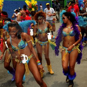 Winston Sill / Freelance Photographer
 Bacchanal Jamaica Carnival Road Parade, held on Sunday April 15, 2012.