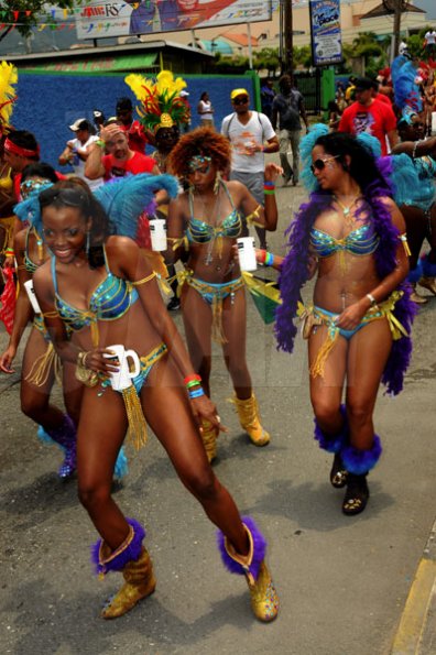 Winston Sill / Freelance Photographer
 Bacchanal Jamaica Carnival Road Parade, held on Sunday April 15, 2012.