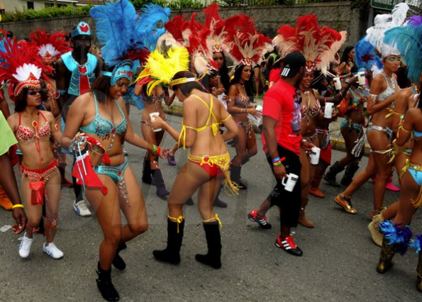 Winston Sill / Freelance Photographer
 Bacchanal Jamaica Carnival Road Parade, held on Sunday April 15, 2012.