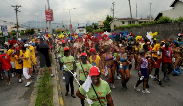 Winston Sill / Freelance Photographer
 Bacchanal Jamaica Carnival Road Parade, held on Sunday April 15, 2012.