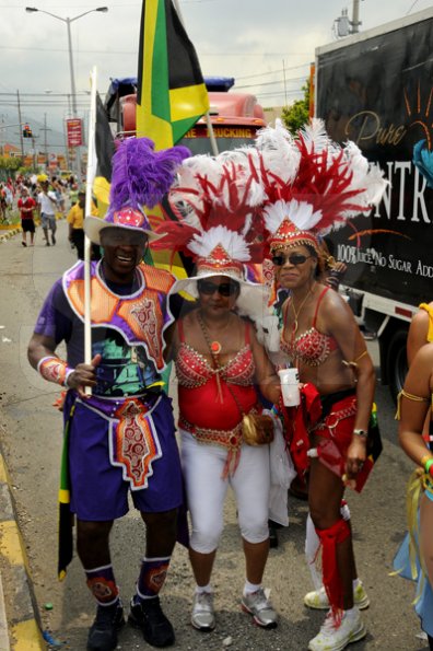 Winston Sill / Freelance Photographer
 Bacchanal Jamaica Carnival Road Parade, held on Sunday April 15, 2012.