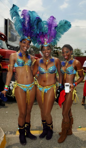 Winston Sill / Freelance Photographer
 Bacchanal Jamaica Carnival Road Parade, held on Sunday April 15, 2012.