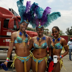 Winston Sill / Freelance Photographer
 Bacchanal Jamaica Carnival Road Parade, held on Sunday April 15, 2012.