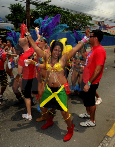 Winston Sill / Freelance Photographer
 Bacchanal Jamaica Carnival Road Parade, held on Sunday April 15, 2012.