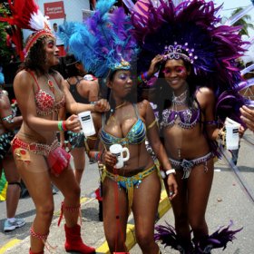 Winston Sill / Freelance Photographer
 Bacchanal Jamaica Carnival Road Parade, held on Sunday April 15, 2012.