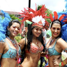 Winston Sill / Freelance Photographer
 Bacchanal Jamaica Carnival Road Parade, held on Sunday April 15, 2012.