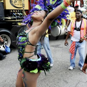 Winston Sill / Freelance Photographer
 Bacchanal Jamaica Carnival Road Parade, held on Sunday April 15, 2012.