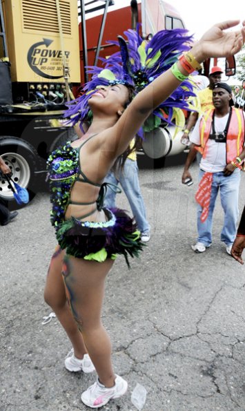 Winston Sill / Freelance Photographer
 Bacchanal Jamaica Carnival Road Parade, held on Sunday April 15, 2012.