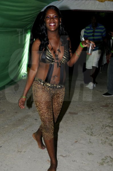 Winston Sill / Freelance Photographer
12 to 12 Beach Party , held at Fort Clarence Beach, Portmore on Sunday night November 25, 2012.