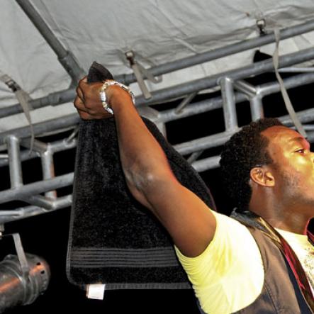 Winston Sill / Freelance Photographer
Gleaner's  Icons Concert, heldat South Parade, Downtown Kingston on Saturday night July 28, 2012.