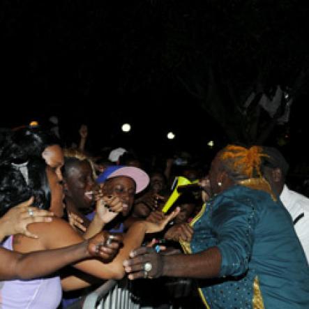 Winston Sill / Freelance Photographer
Gleaner's  Icons Concert, heldat South Parade, Downtown Kingston on Saturday night July 28, 2012.