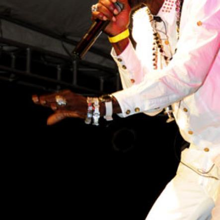 Winston Sill / Freelance Photographer
Gleaner's  Icons Concert, heldat South Parade, Downtown Kingston on Saturday night July 28, 2012.