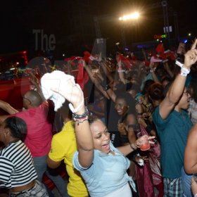 Winston Sill/Freelance Photographer
Bacchanal Jamaica final Friday Fete featuring Destra Garcia, held at Mas Camp, Stadium North on Friday night April 11, 2014.