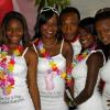 Colin Hamilton/freelance photographer
 The Ministry of Health's HIV Prevention Team displayed more than their lovely smiles, from left Karena Carby; Dondoria Douglas; Norsley Miller; Trishauna Barclay; and Akilah Shelley at Absinthe - Sunset Vista at the Morgans Harbour Hotel on Sunday July 12, 2009.