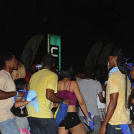 Winston Sill / Freelance Photographer
All-Island Carnival kick-off fete, held at UDC Field, New Kingston on Saturday night January 29, 2011.