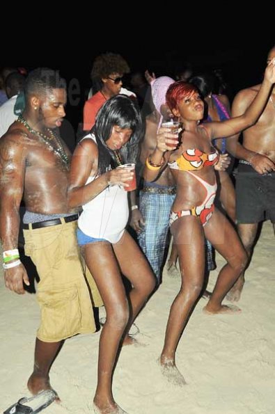 Sheena Gayle                                                                                                                                                             It was all about ATI for these partygoers who enjoyed the final night of being wickedly wild in Negril