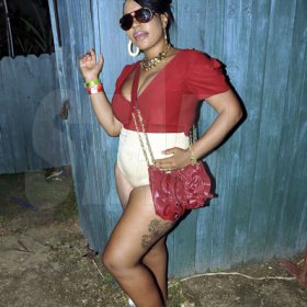 Sheena Gayle                                                                                                                                                             Anna-Gay Harris looked stunning as  she partied at Smirnoff Xclusive in Negril