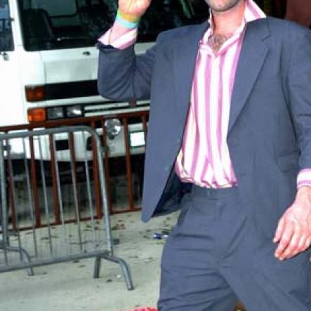 Winston Sill / Freelance Photographer
                                                                                   This patron made a fashionable entry at Bacchanal Jamaica's Beach Jouvert, held at James Bond Beach, Orocabessa, St Mary on Saturday April 3, 2010.