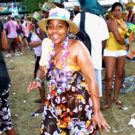 Winston Sill / Freelance Photographer
                                                                                   Many enjoyed the 'paint madness' at Beach J'ouvert.