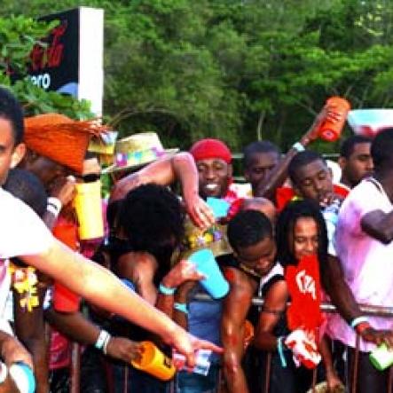 Winston Sill / Freelance Photographer
Bacchanal Jamaica presents Beach J'ouvert, held at James Bond Beach, Orocabessa, St Mary on Saturday April 3, 2010.