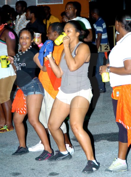 Winston Sill / Freelance Photographer
Bacchanal Jamaica Friday night Carnival Lyme, held at the Mas Camp, Oxford Road, New Kingston on Friday February 12, 2010.