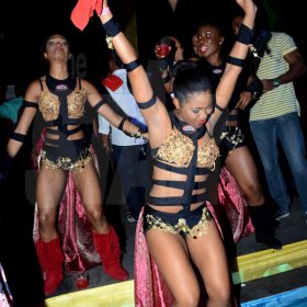 Winston Sill/Freelance Photographer
Bacchanal Jamaica presents Bacchanal Fridays Fete featuring Roy Cape All Stars with Blaxx, held at Mas Camp, Stadium North, on Friday March 28, 2014.