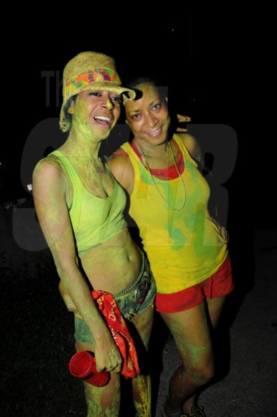 Winston Sill / Freelance Photographer
Bacchanal Jamaica and Appleton Jamaica Rum J'ouvert  and Road Parade under the theme "Alien Invasion", featuring Destra Garcia, held at The New Mas Camp, Stadium North on Friday night until daylight April 13, 2012..