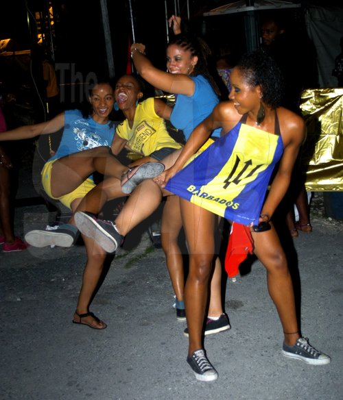 Winston Sill / Freelance Photographer
Bacchanal Jamaica in association with Digicel presents Bacchanal Treasures Friday night Carnival Fete, featuring Allison Hinds, held at Mas Camp, Oxford Road, New Kingston on Friday March 12, 2010.