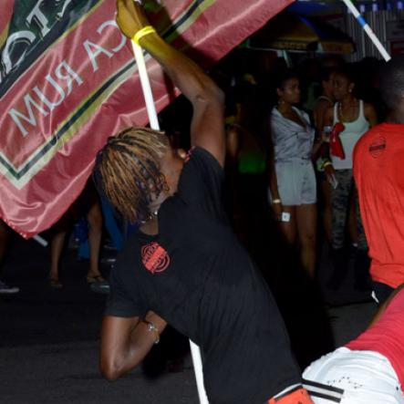 Winston Sill/Freelance Photographer
Bacchanal Jamaica Frifday night Fete, featuring Skinny Fabulous, held at Mas Camp, Stadium North on Friday April 4, 2014.