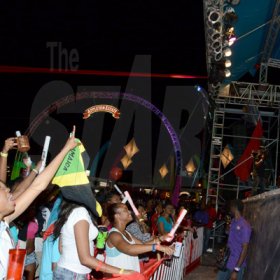 Winston Sill/Freelance Photographer
Bacchanal Jamaica Frifday night Fete, featuring Skinny Fabulous, held at Mas Camp, Stadium North on Friday April 4, 2014.