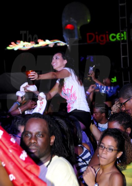 Winston Sill / Freelance Photographer
Bacchanal Jamaica Fridays  fete continues and featured  Bunji Garlin and Fay-Ann Lyons, held at Mas Camo, Stadium North on Friday night March 1, 2013.