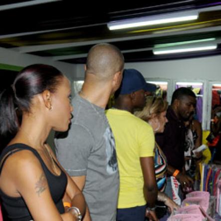 Winston Sill / Freelance Photographer
Bacchanal Jamaica kicks off the 2013 Carnival Season with the Official Opening of the Mas Camp and first Bacchanal Fridays Fete, held at Stadium North, National Stadium Complex on Friday night February 15, 2013.