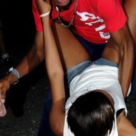 Winston Sill / Freelance Photographer
Bacchanal Jamaica kicks off the 2013 Carnival Season with the Official Opening of the Mas Camp and first Bacchanal Fridays Fete, held at Stadium North, National Stadium Complex on Friday night February 15, 2013.