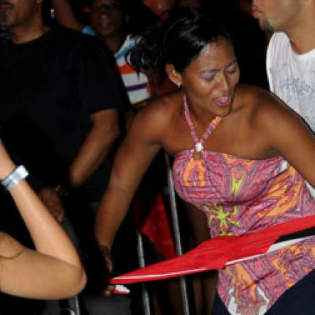 Winston Sill / Freelance Photographer
Bacchanal Jamaica kicks off the 2013 Carnival Season with the Official Opening of the Mas Camp and first Bacchanal Fridays Fete, held at Stadium North, National Stadium Complex on Friday night February 15, 2013.