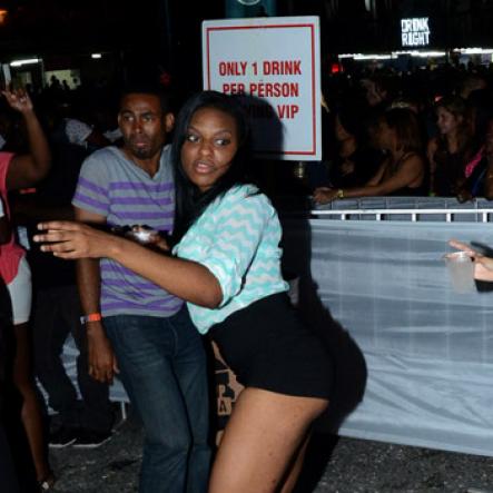 Winston Sill/Freelance Photographer
Bacchanal Jamaica Opening night Soca Fete, for the 2015 Carnival Season, held at the Mas Camp, Stadium North on Friday night February 20, 2015.