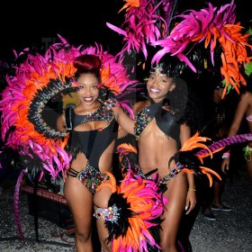 Winston Sill/Freelance Photographer
Bacchanal Jamaica presents Bacchanal New Year Band Launch and Fete, held at the Mas Camp, Stadium North on Saturday night January 3, 2015.