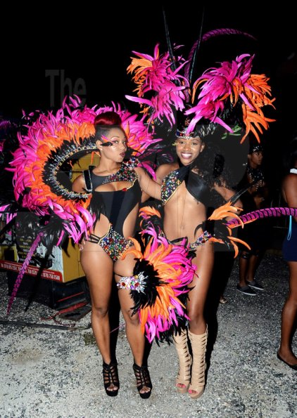 Winston Sill/Freelance Photographer
Bacchanal Jamaica presents Bacchanal New Year Band Launch and Fete, held at the Mas Camp, Stadium North on Saturday night January 3, 2015.