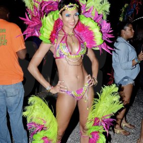 Winston Sill/Freelance Photographer
Bacchanal Jamaica presents Bacchanal New Year Band Launch and Fete, held at the Mas Camp, Stadium North on Saturday night January 3, 2015.